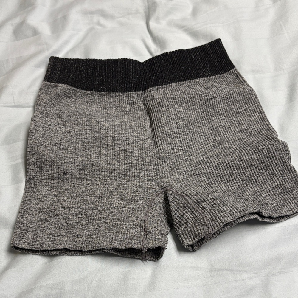 Free People Movement Grey Shorts